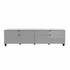Stilinga komoda MB001093 su moderniomis medinėmis detalėmis
