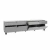 Moderni komoda MB001093 su elegantišku medžio dekoru