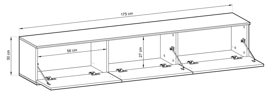 ba-mb001094-2 Moderni komoda MB001094 su stalčiais ir medinėmis detalėmis