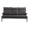 Moderni pilka sofa su elegantišku minimalistiniu dizainu