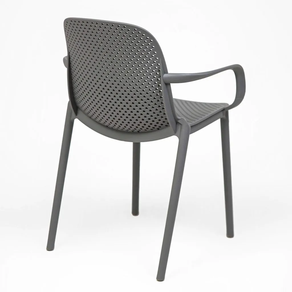 ba-mb001243-4 Moderni juoda kėdė MB001243 minimalistiniam interjerui