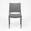 Moderni juoda biuro kėdė su ergonomišku atlošu