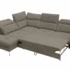 Minkštas kampas MB001265 su moderniu pilku audiniu