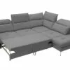 Minkštas kampas MB001269 su moderniu pilku audiniu
