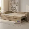 Minkštas kampas MB001322 elegantiškas svetainės baldas