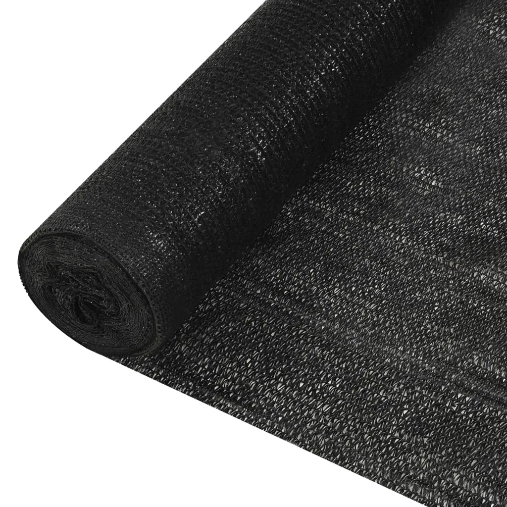 Privatumo suteikiantis tinklelis, juodas, 1,8x50m, HDPE