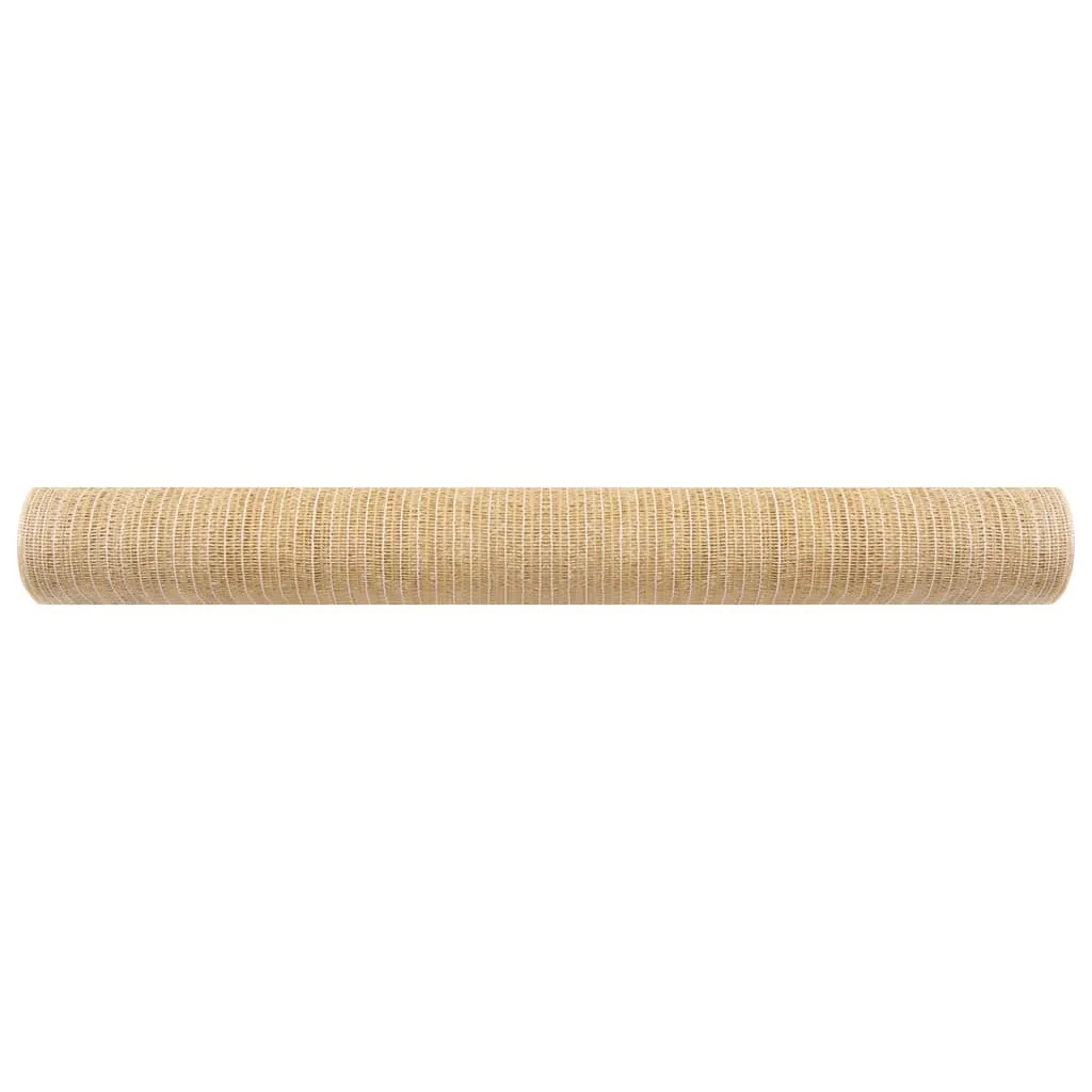 Smėlio spalvos privatumo tinklelis 1,8x50 m iš HDPE