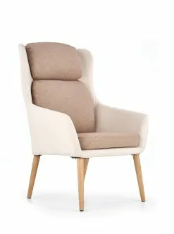 PURIO leisure chair, spalva: beige / brown