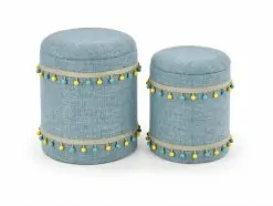 Minkštas baldas GRADO set of two Spalva: light blue