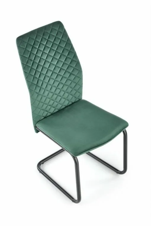 Metalinė kėdė K444 chair Spalva: dark green