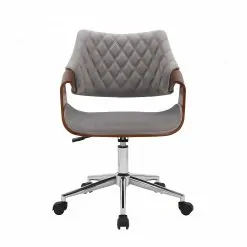 COLT office chair walnut/grey