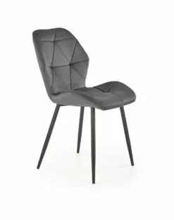 Metalinė kėdė K453 chair Spalva: grey