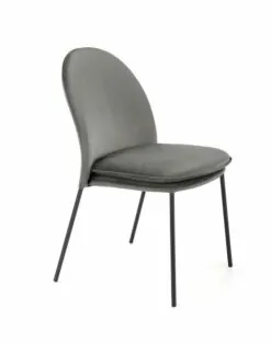 Metalinė kėdė K443 chair Spalva: grey