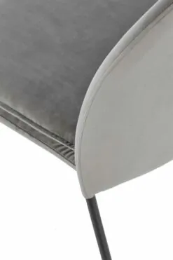 Metalinė kėdė K443 chair Spalva: grey